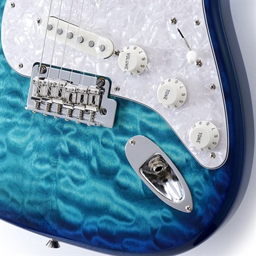 Fender Made in Japan 2024 Collection Hybrid II Stratocaster QMT (Aquamarine/Rosewood) 画像4