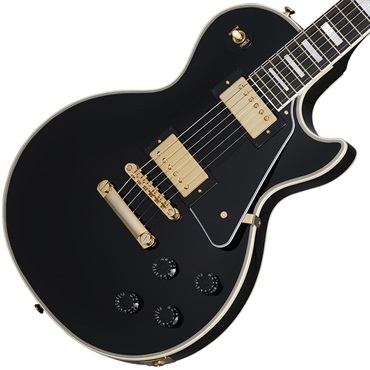 Epiphone Inspired by Gibson Custom Shop Les Paul Custom (Ebony) 画像2