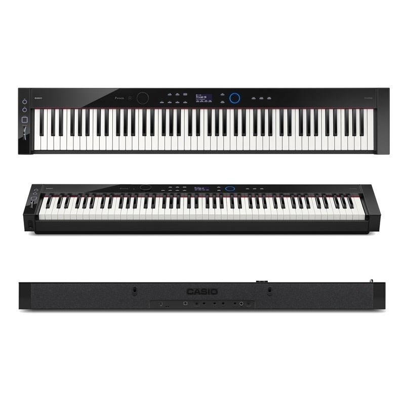 CASIO 【配送設置専用ページ】Privia PX-S7000BK ブラック (プリヴィア)(特典：練習用ヘッドホン＆お手入れクロス付き！)【全国配送設置無料※】(電子ピアノ) 画像1