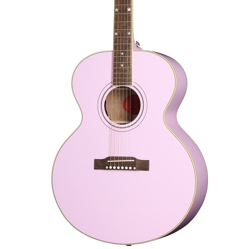 Epiphone 【GW激得セール】【数量限定エピフォン・アクセサリーパック・プレゼント】J-180 LS (Pink) エピフォン 画像2