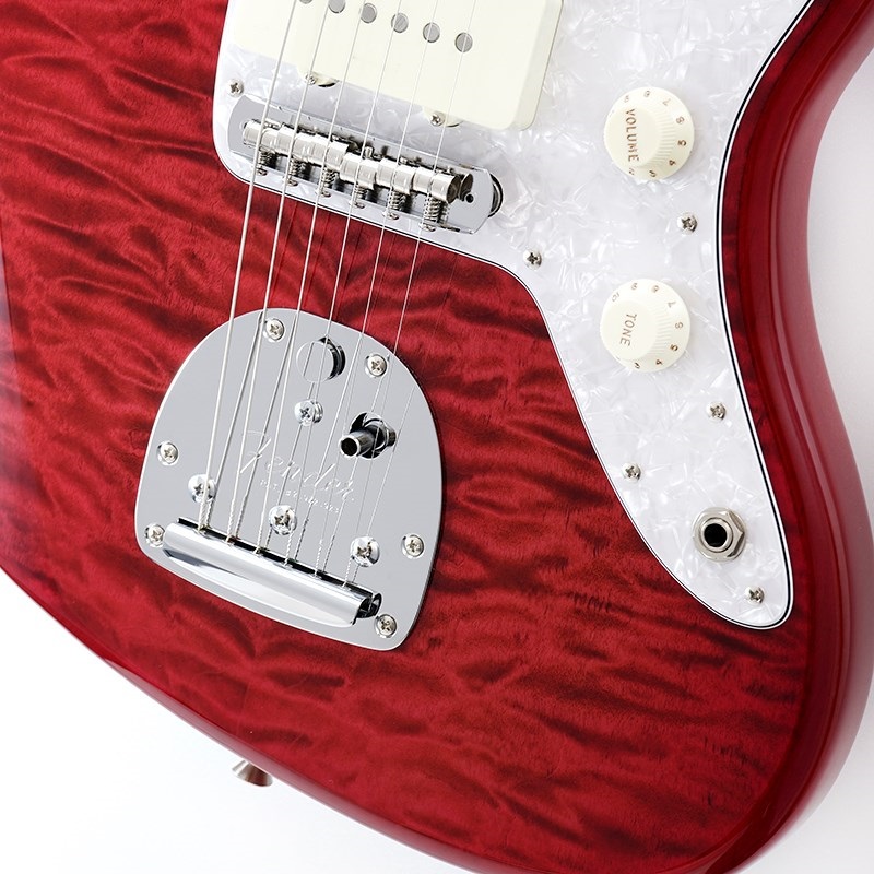 Fender Made in Japan 2024 Collection Hybrid II Jazzmaster QMT (Red Beryl/Rosewood) 画像4
