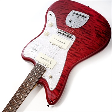 Fender Made in Japan 2024 Collection Hybrid II Jazzmaster QMT (Red Beryl/Rosewood) 画像5