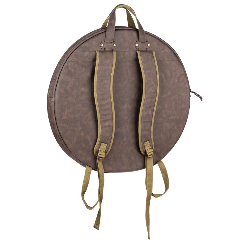 MEINL MVHC22DB [Vintage Hyde Series Cymbal Bag - Dark Brown] 画像1