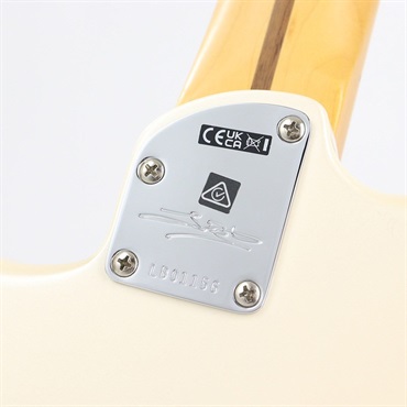 Fender USA Lincoln Brewster Stratocaster (Olympic Pearl) 画像5