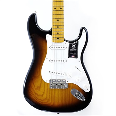 Fender USA 70th Anniversary American Vintage II 1954 Stratocaster (2-Color Sunburst/Maple) 画像10
