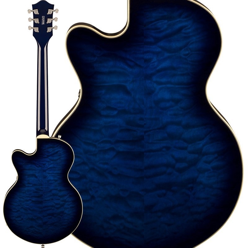 GRETSCH G5655T-QM Electromatic Center Block Jr. Single-Cut Quilted Maple with Bigsby (Hudson Sky)【特価】 画像1