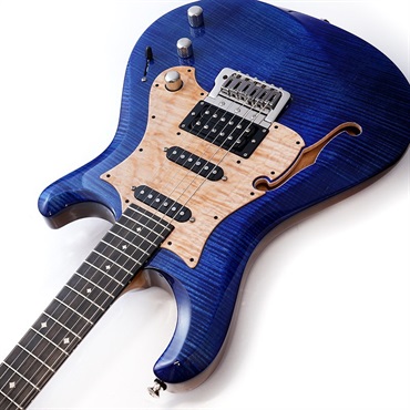 Knaggs Guitars Chesapeake Series Severn Trem HSS Semi-Hollow Ocean Blue Gross #1359【特価】 画像5
