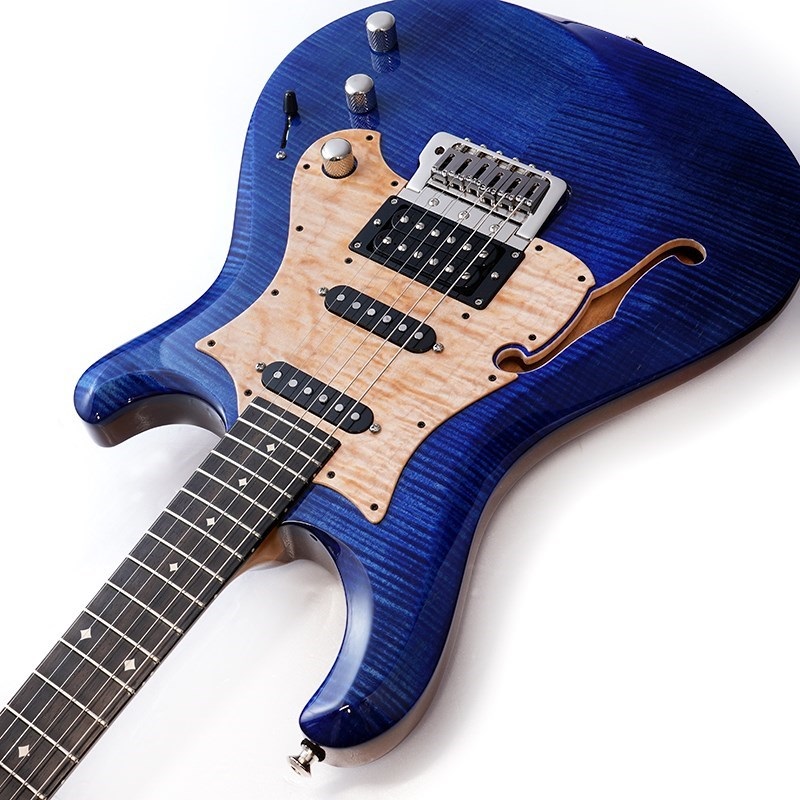 Knaggs Guitars Chesapeake Series Severn Trem HSS Semi-Hollow Ocean Blue Gross #1359【特価】 画像5