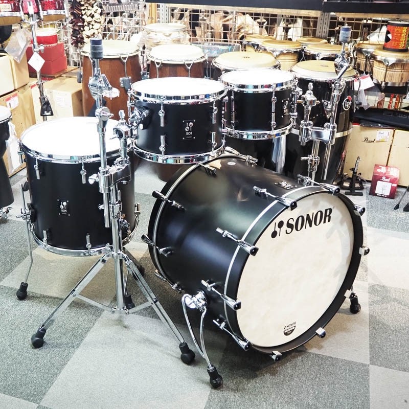 大幅値下げ！SONOR SPECIAL EDITIONタム一式ブラックスパークル
