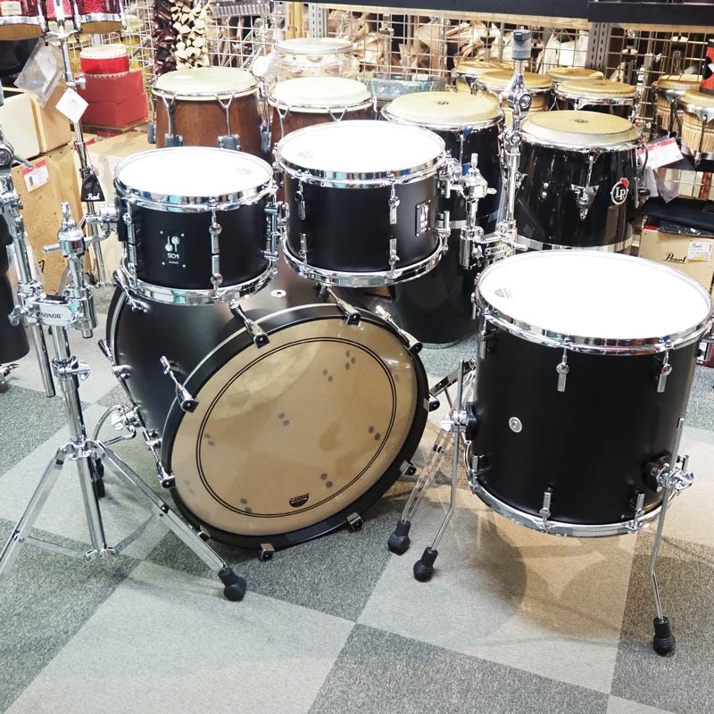 大幅値下げ！SONOR SPECIAL EDITIONタム一式ブラックスパークル