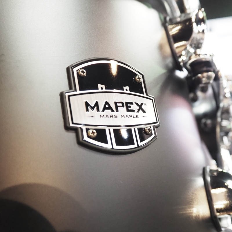 MAPEX USED 中古 MARS MAPLE 5pc Set [BD22，10TT，12TT，16FT，14SD/Matt Black] 画像2