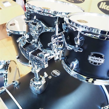 MAPEX USED 中古 MARS MAPLE 5pc Set [BD22，10TT，12TT，16FT，14SD/Matt Black] 画像4