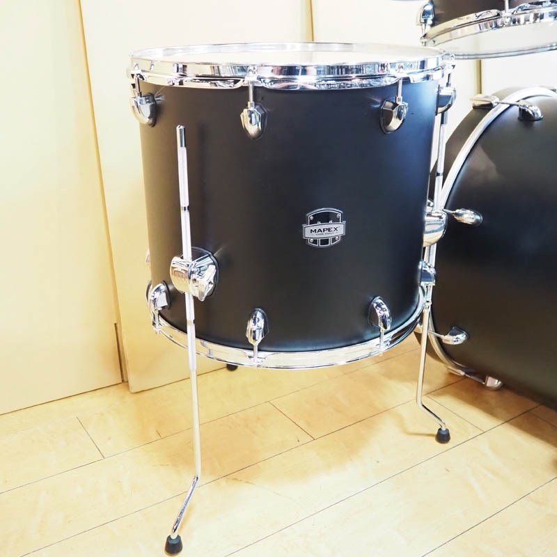 MAPEX USED 中古 MARS MAPLE 5pc Set [BD22，10TT，12TT，16FT，14SD/Matt Black] 画像7