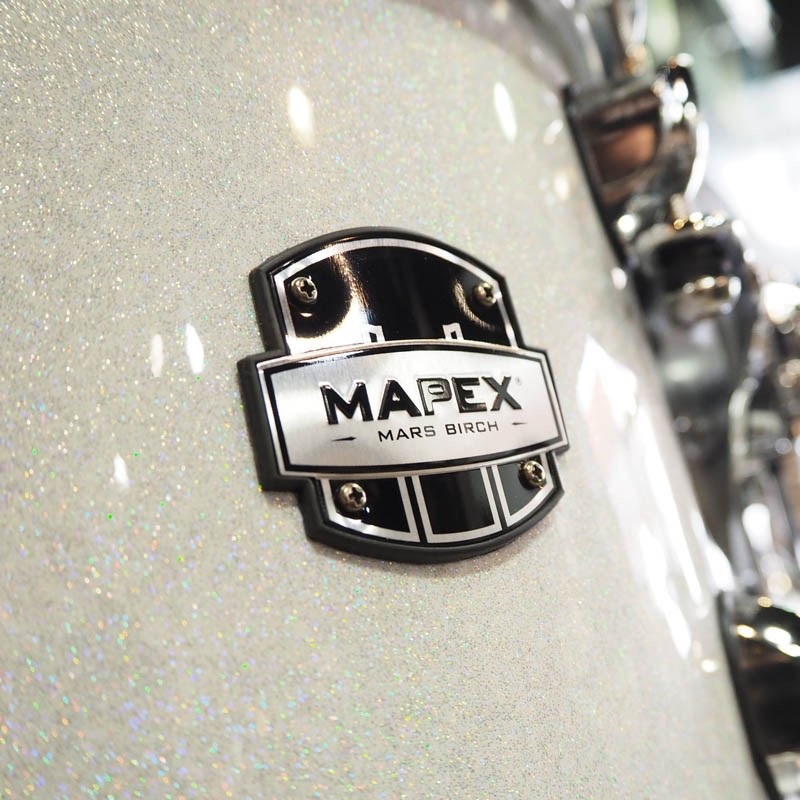 MAPEX USED 中古 MARS BIRCH 5pc Set [BD22，10TT，12TT，16FT，14SD/Diamond Sparkle] 画像2