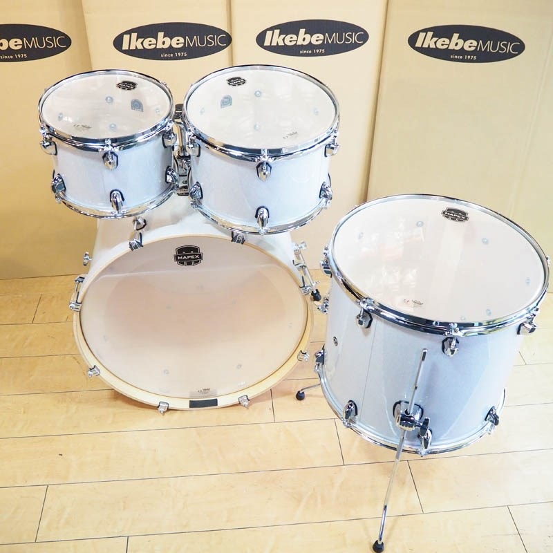 MAPEX USED 中古 MARS BIRCH 5pc Set [BD22，10TT，12TT，16FT，14SD/Diamond Sparkle] 画像9