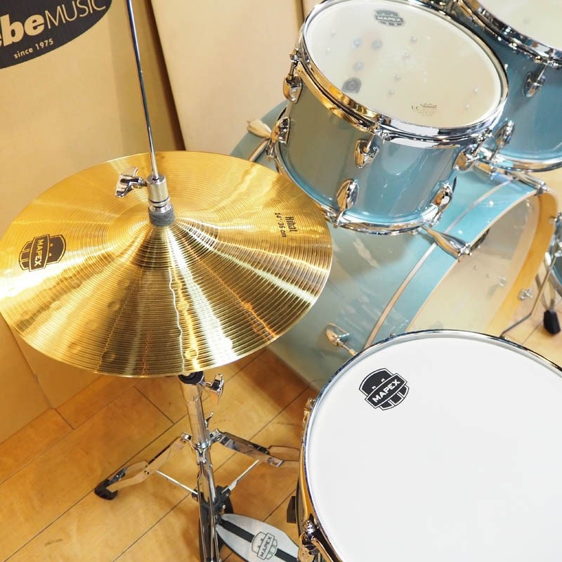 MAPEX USED 中古 VENUS Series 5pc Set [BD22，10TT，12TT，16FT，14SD/Aqua Blue Sparkle]【シンバル&ハードウェア付属】 画像7