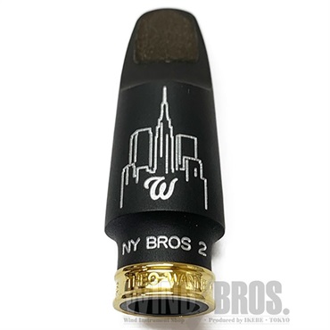 Theo Wanne 「オープニング：5」アルトサックス用マウスピース セオ・ワニ NY BROS 2 (NYブロス2) ハードラバー 画像1