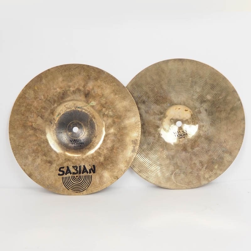SABIAN USED 中古 VAULT TOUR 2004 Prototype HiHats 12 Pair [Top:782g/Bottom:922g] 画像1