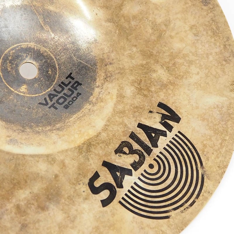 SABIAN USED 中古 VAULT TOUR 2004 Prototype HiHats 12 Pair [Top:782g/Bottom:922g] 画像5