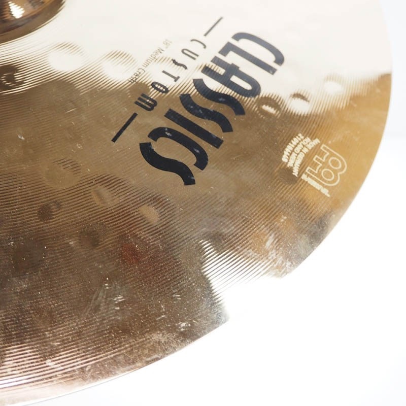 MEINL USED 中古 Classics Custom Medium Crash 18 [CC18MC-B] 画像2