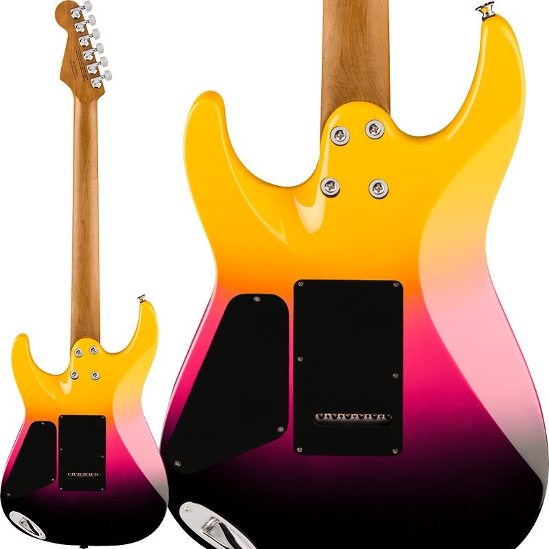 Charvel Pro-Mod DK24 HH 2PT CM (Malibu Sunset/Caramelized Maple) 画像1