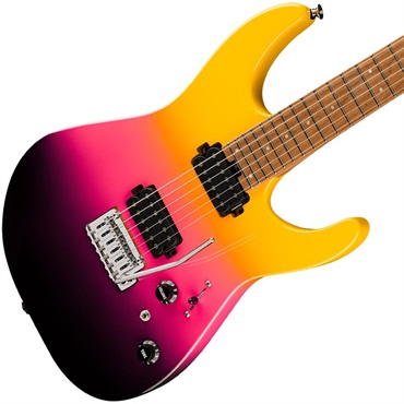 Charvel Pro-Mod DK24 HH 2PT CM (Malibu Sunset/Caramelized Maple) 画像2