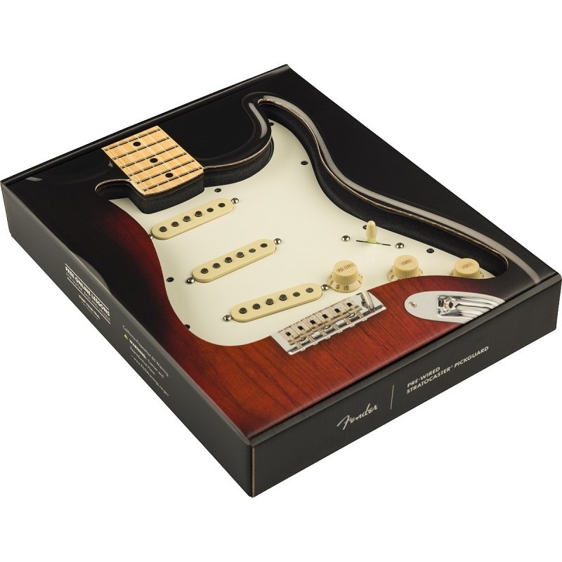 Fender USA Pre-Wired Strat Pickguard Pure Vintage '59 w/RWRP Middle [0992236509] 画像2
