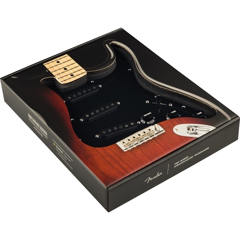 Fender USA Pre-Wired Strat Pickguard Pure Vintage '65 w/RWRP Middle [0992237506] 画像2