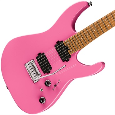 Charvel Pro-Mod DK24 HH 2PT CM (Bubblegum Pink/Caramelized Maple) 画像2