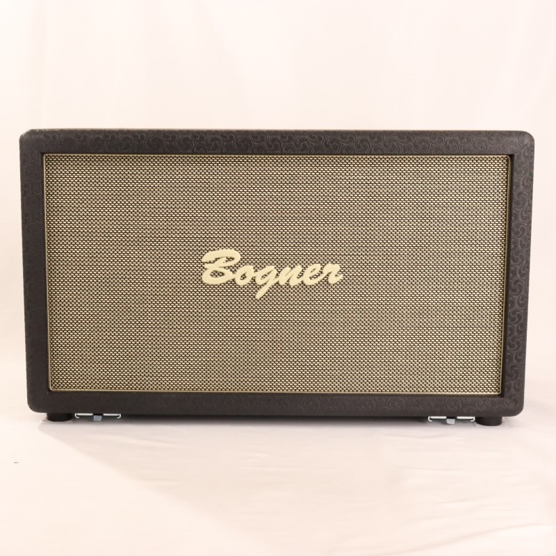 Bogner 2×12Cabinet Closed Back 16Ω【Comet Tolex/Salt&Pepper/Gold piping】 画像1