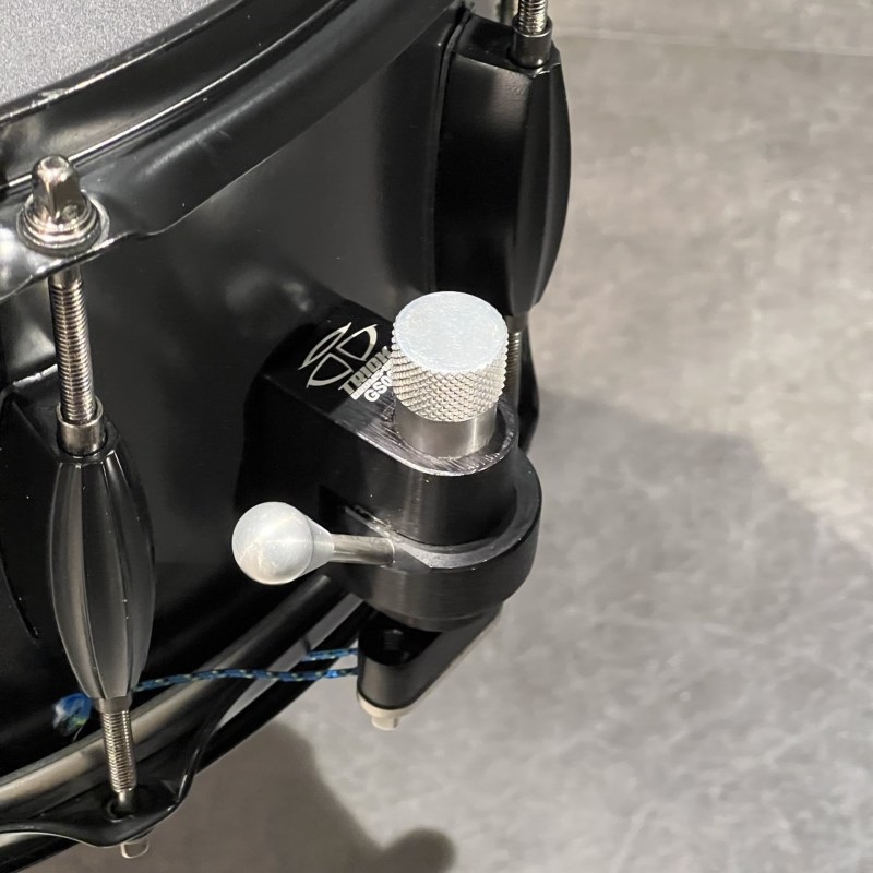 kitano 【USED】Titanium 2mm Shell Snare Drum [Black Finish