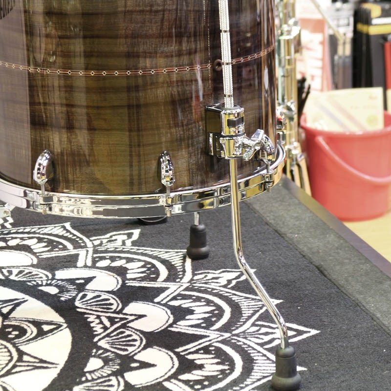 TAMA STAR Bubinga 4pc Drum Kit [22BD，16FT，12&10TT] -Pewter Blue Acacia- コンビネーションスタンド付属 画像7