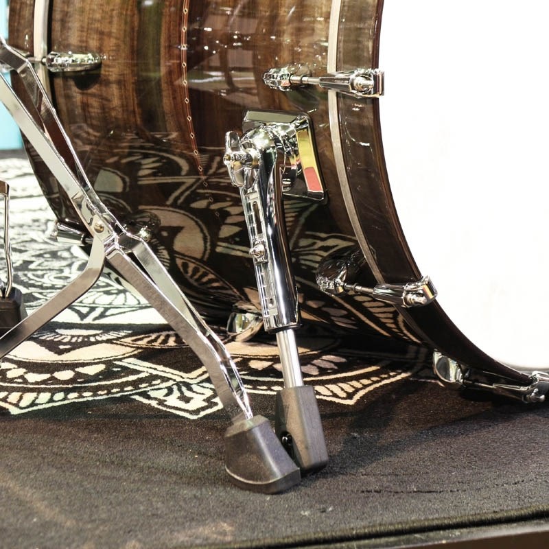 TAMA STAR Bubinga 4pc Drum Kit [22BD，16FT，12&10TT] -Pewter Blue Acacia- コンビネーションスタンド付属 画像8