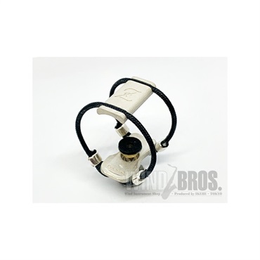 Zac 【お取り寄せ品】テナーサックス用リガチャー Ligature（ザック・リガチャー） ソリッドシルバー/ソリッドシルバー 【ZL4122】 画像1