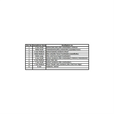 Silverstein 【お取り寄せ品】「S509A」テナーサックスラバー用