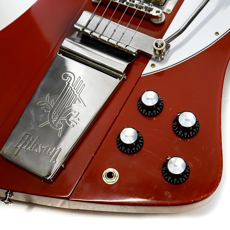 Gibson Murphy Lab 1963 Firebird V With Maestro Vibrola Cardinal Red Light Aged SN.400693 画像4