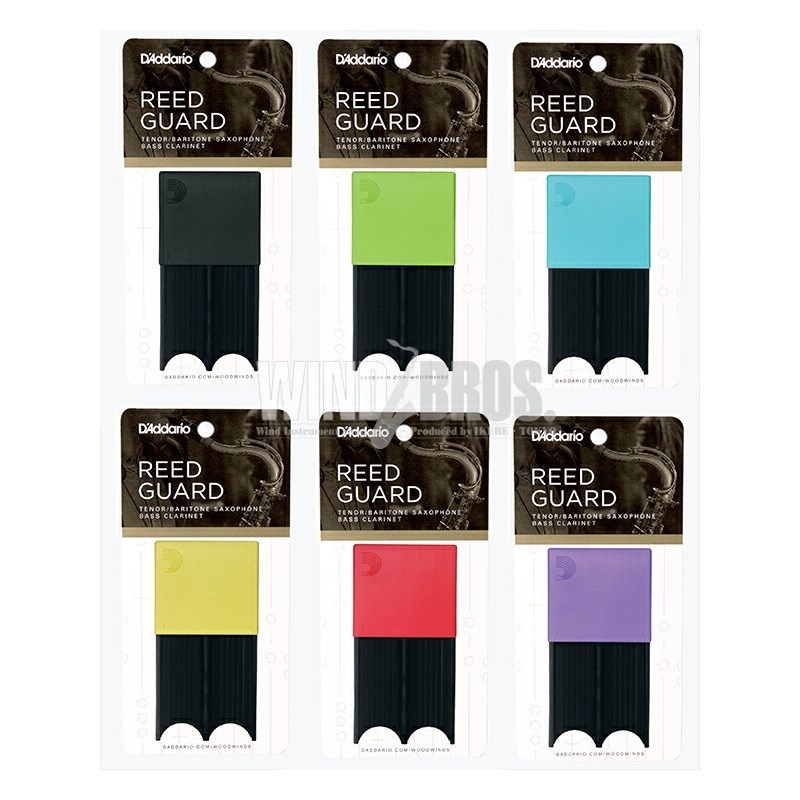 D'Addario Woodwinds (RICO) 《カラー：黄》テナーサックス用 ダダリオ・ウッドウィンズ リードガード 4枚入 画像1