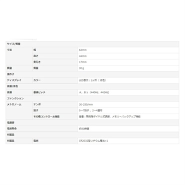 YAMAHA ヤマハ / ME-55BK (ブラック) メトロノーム 画像1
