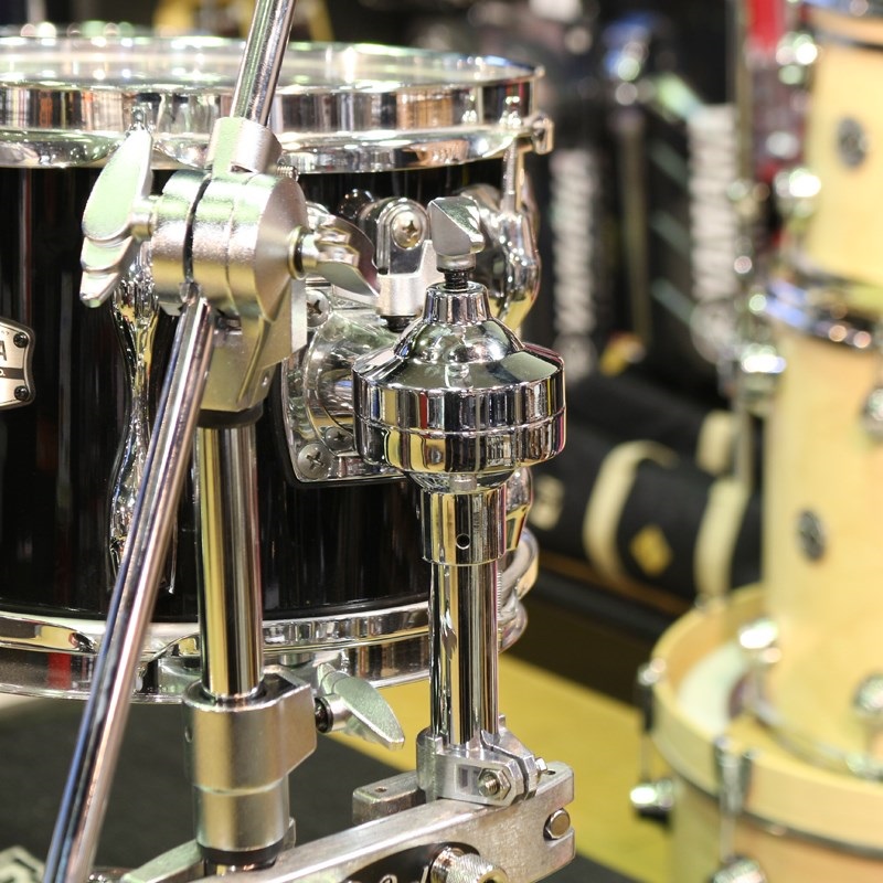 YAMAHA USED 中古 Recording Custom 6pc Drum Kit [22BD，18FT，16FT，13TT，12TT，10TT] - Solid Black 【ハードケース付属】 画像3