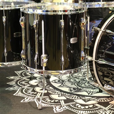 YAMAHA USED 中古 Recording Custom 6pc Drum Kit [22BD，18FT，16FT，13TT，12TT，10TT] - Solid Black 【ハードケース付属】 画像4