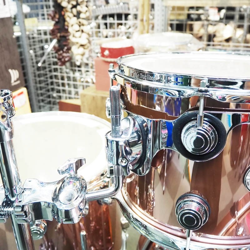 dw 値下げしました！Collector’s Pure Maple 4pc Kit / 333 Shell [22BD，16FT，12&10TT / Rose Copper Finish Ply] 画像6