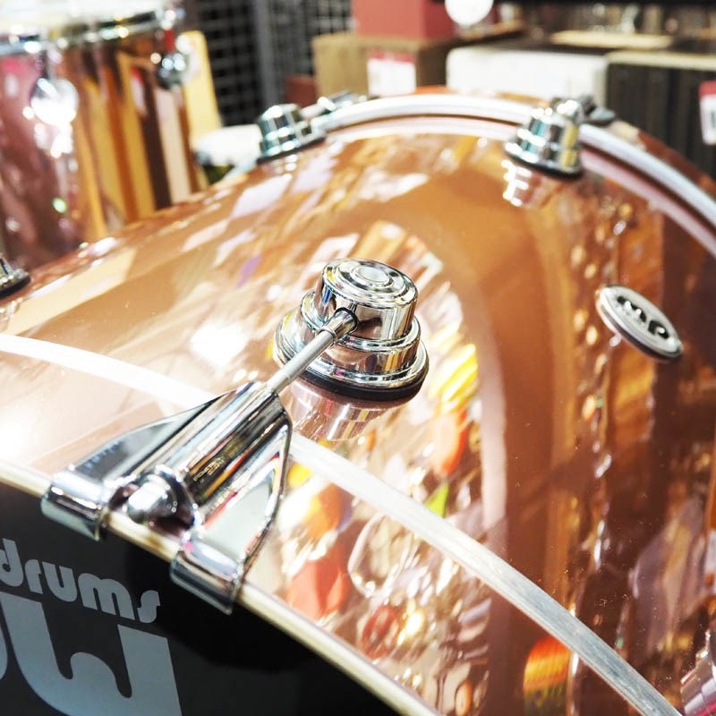 dw 値下げしました！Collector’s Pure Maple 4pc Kit / 333 Shell [22BD，16FT，12&10TT / Rose Copper Finish Ply] 画像7