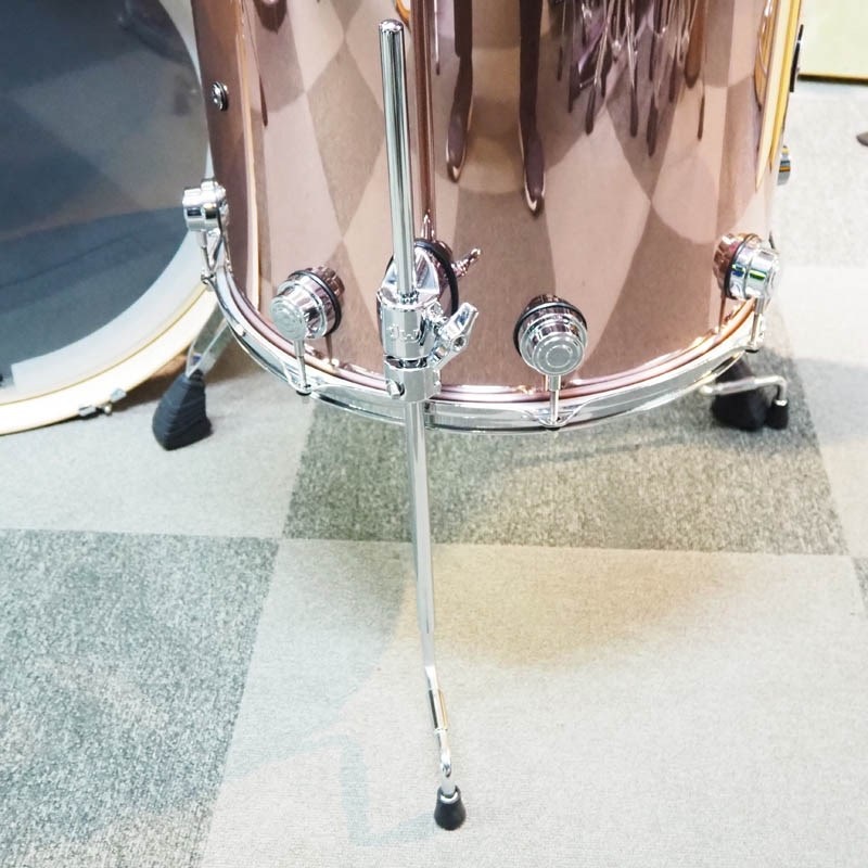 dw 値下げしました！Collector’s Pure Maple 4pc Kit / 333 Shell [22BD，16FT，12&10TT / Rose Copper Finish Ply] 画像9