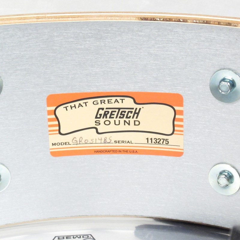 GRETSCH GRNT-0514S-8CM 083 [USA Custom Snare Drum 14×5 - Twilight Glass w/Micro Sensitive Throwoff]【ショップオーダーモデル！】 画像10