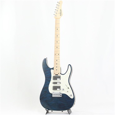SCHECTER SD-2-24-AL-VTR (See-Thru Blue/Maple) ｜イケベ楽器店