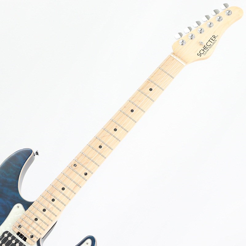 SCHECTER SD-2-24-AL-VTR (See-Thru Blue/Maple) ｜イケベ楽器店