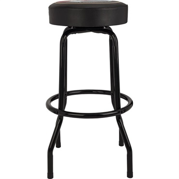 Fender Spaghetti Logo Pick Pouch Barstool Black/Chrome 24