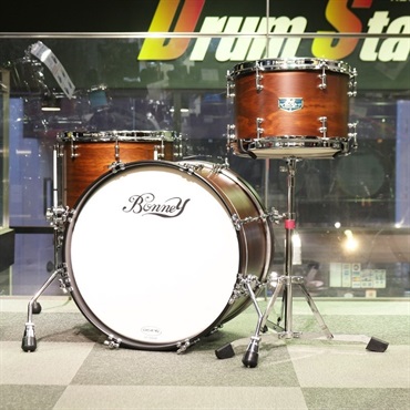 BONNEY DRUM JAPAN USED 中古 BOP Jazz Drum Set - Bear Wood [BD18，FT14，TT12]【石若 駿プロデュース】 画像1