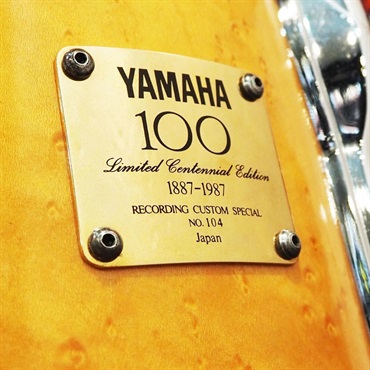 YAMAHA USED 中古 YAMAHA 100TH Limited Centennial Edition Recording Custom Special [Birds-eye Maple/22BD.10TT.12TT.13TT.16FT/YAMAHAファイバーケース付属/Made In Japan] 値下げしました！ 画像1