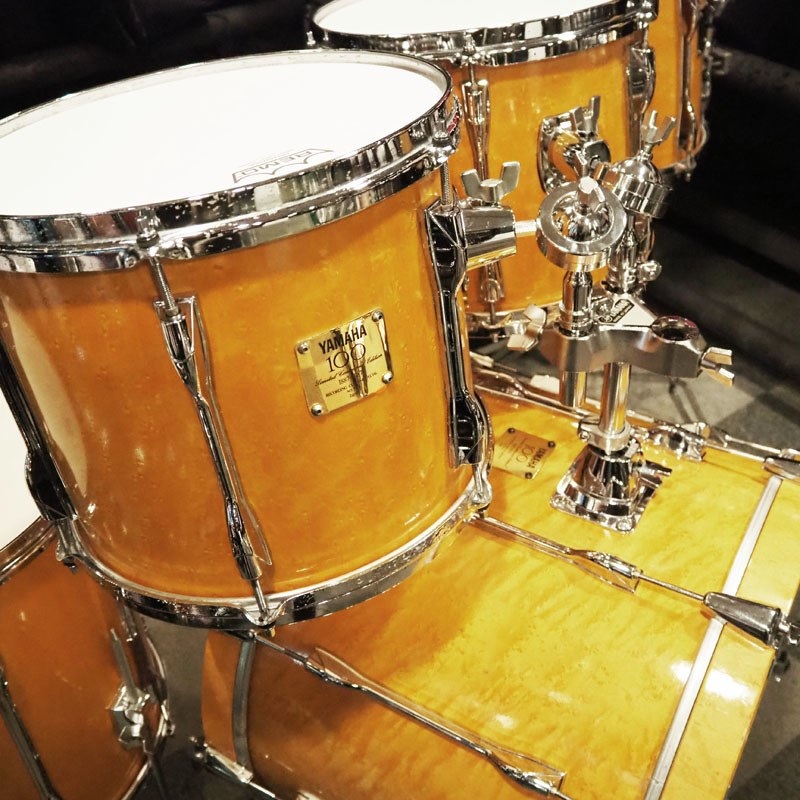 YAMAHA USED 中古 YAMAHA 100TH Limited Centennial Edition Recording Custom Special [Birds-eye Maple/22BD.10TT.12TT.13TT.16FT/YAMAHAファイバーケース付属/Made In Japan] 値下げしました！ 画像4